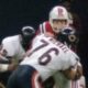 Chicago Bears Steve McMichael sacks New England Patriots QB Tony Eason in Super Bowl 20